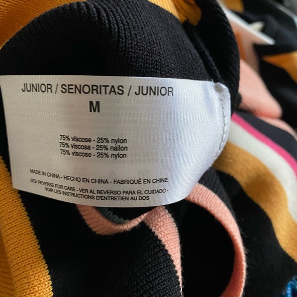 Ella Moss Body dress Alexie desert flower striped - Picture 12 of 13